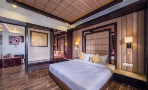 Kama o mga kama sa kuwarto sa Mahabir Palace