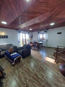 Posezení v ubytování B&B Nuwara eliya
