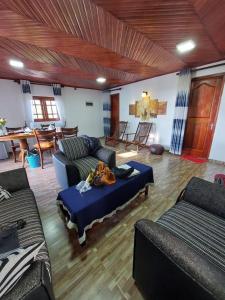 Posezení v ubytování B&B Nuwara eliya