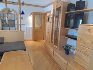 Kuchyň nebo kuchyňský kout v ubytování Ferienhaus Berger