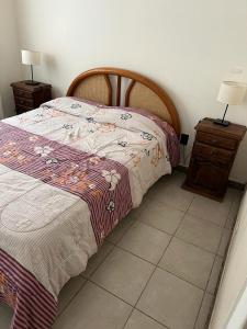 Ένα ή περισσότερα κρεβάτια σε δωμάτιο στο Casa Rufino Ortega