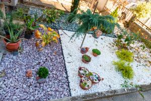 A garden outside DevIn Coworking & Coliving