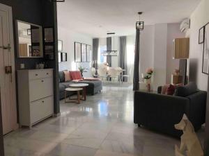 Posezení v ubytování Casa Diana - Moderne Wohnung in Strandnähe