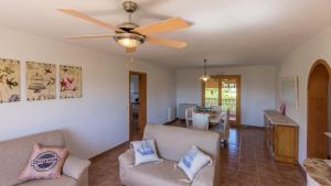 A seating area at Villa Son Fanals