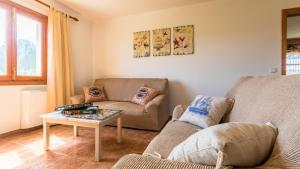 A seating area at Villa Son Fanals