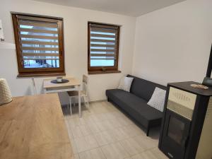 Posezení v ubytování Apartmán na Karlíčku