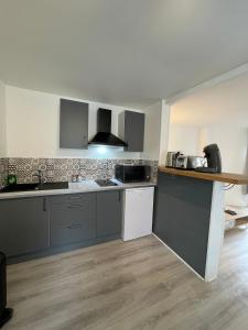 Η κουζίνα ή μικρή κουζίνα στο Le Duplex - Hyper centre - Tout équipé - Parking +19 φωτογραφίες