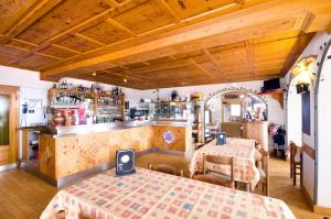 Χώρος καθιστικού στο Chalet Dei Rododendri