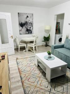 Χώρος καθιστικού στο Apartament Dany