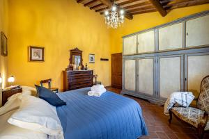 Posteľ alebo postele v izbe v ubytovaní Casale il Fontanellino - country house near Florence