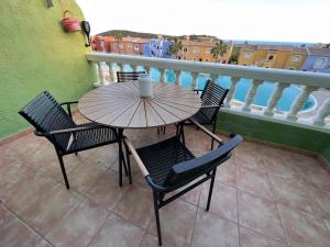 Een balkon of terras bij Casa Verde