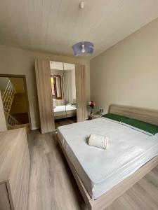 Ліжко або ліжка в номері Casa Rampulla