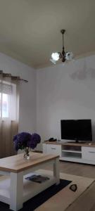 A television and/or entertainment centre at Apartamento da Matilde