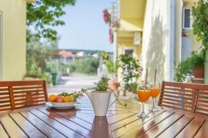 Balkón nebo terasa v ubytování Apartman Petra 5
