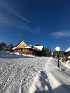 Olza Karczma i pokoje durante el invierno