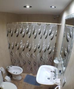 ห้องน้ำของ Hotel Valle de Aosta
