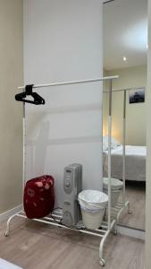 Posteľ alebo postele v izbe v ubytovaní HABITACION CENTRAL CON WIFI