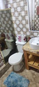 Kylpyhuone majoituspaikassa CasaMagnolia