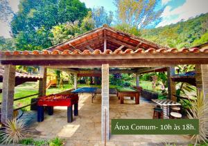 Um jardim em Hotel da Cachoeira