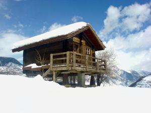 Ferienwohnung Alpenblick Unterems žiemą
