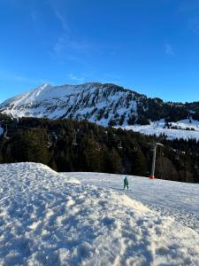 Alpenblick Loft neben Skilift in Amden Arvenbüel durante l'inverno