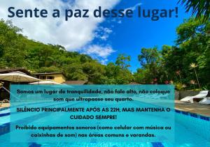 A piscina localizada em Hotel da Cachoeira ou nos arredores