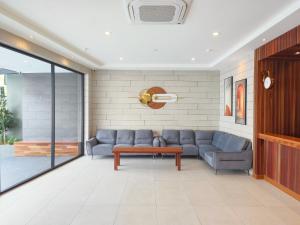 Posezení v ubytování ZOOM HOTEL