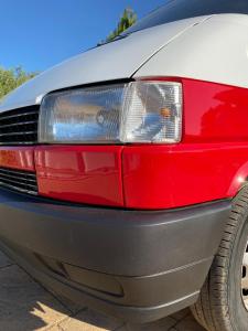 a close up of the back end of a car at Camper Van in Villacarlos