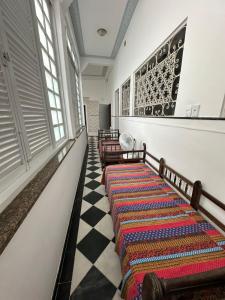 Posezení v ubytování Casa de Maria Marta