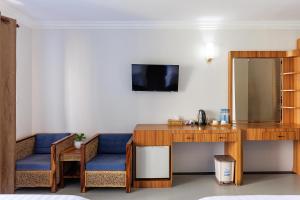 TV o dispositivi per l'intrattenimento presso Ratana Angkor Hotel