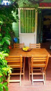 Patio nebo venkovní prostory v ubytování Le Ti Citron Vert