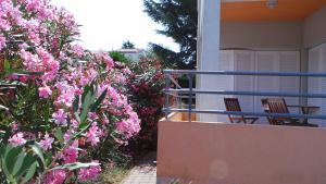 Balkón alebo terasa v ubytovaní Apartments Henc