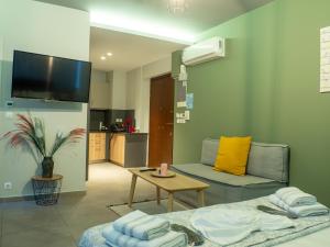 Luxury apartment ATG Acropolis tesisinde bir oturma alanı