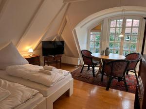 Posezení v ubytování Kutscherhaus II