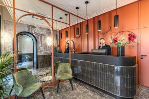 Residenza Piranesi Boutique Hotel的休息区