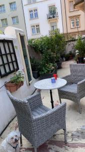 Istumisnurk majutusasutuses Georgian Guest Rooms