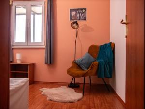 Postel nebo postele na pokoji v ubytování Apartment Zaklina 1496