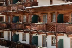 Uma varanda ou terraço em Hotel Kaiser in Tirol