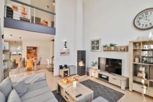 Posezení v ubytování Villa Am Gutshof