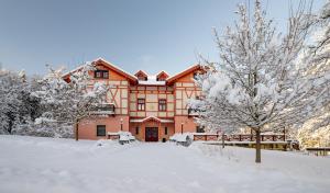 Hotel Studanka v zime