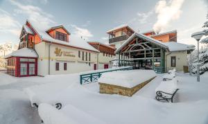 Hotel Studanka v zime