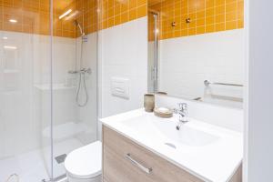 Koupelna v ubytování Micampus Salamanca Student Residence + 14 fotografií