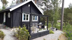 Zahrada ubytování Fröya Timber Cottage