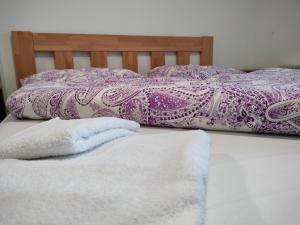 Postel nebo postele na pokoji v ubytování Apartmán Paula 2