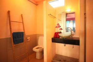 Koupelna v ubytování Chaba Bungalows