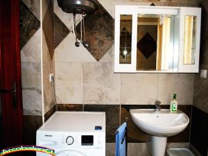 Kylpyhuone majoituspaikassa Il Nuovo Arcobaleno
