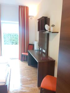 Postel nebo postele na pokoji v ubytování Hotel Auf der Bühn