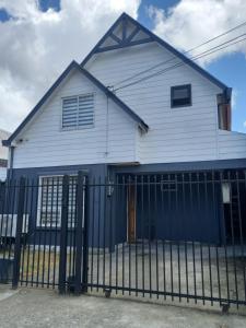 Bygningen som feriehuset ligger i