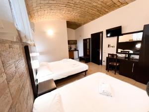 Cama o camas de una habitación en Saint Peter Loft