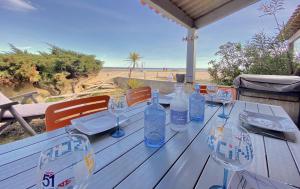 Naturlandskabet i nærheden af villaen